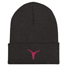 Load image into Gallery viewer, Beanie - Pink Split Leg Logo