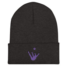 Load image into Gallery viewer, Beanie - Purple Trick Shot Logo