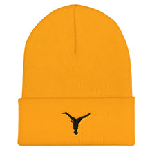 Load image into Gallery viewer, Beanie - Black Split Leg Logo