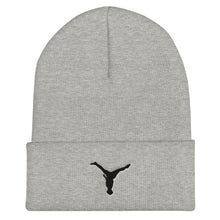 Load image into Gallery viewer, Beanie - Black Split Leg Logo