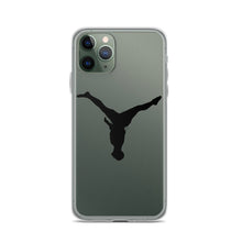 Load image into Gallery viewer, iPhone Case - Black Split Leg Logo