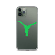 Load image into Gallery viewer, iPhone Case - Green Split Leg Logo