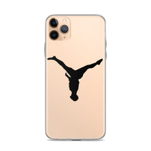Load image into Gallery viewer, iPhone Case - Black Split Leg Logo