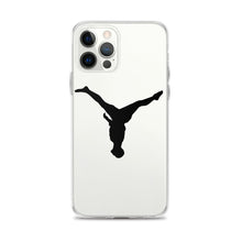 Load image into Gallery viewer, iPhone Case - Black Split Leg Logo