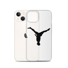 Load image into Gallery viewer, iPhone Case - Black Split Leg Logo