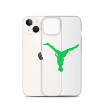 Load image into Gallery viewer, iPhone Case - Green Split Leg Logo