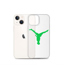 Load image into Gallery viewer, iPhone Case - Green Split Leg Logo