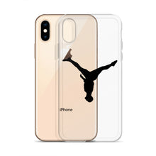 Load image into Gallery viewer, iPhone Case - Black Split Leg Logo