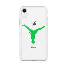 Load image into Gallery viewer, iPhone Case - Green Split Leg Logo