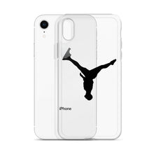 Load image into Gallery viewer, iPhone Case - Black Split Leg Logo