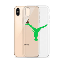 Load image into Gallery viewer, iPhone Case - Green Split Leg Logo