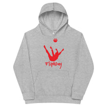 Load image into Gallery viewer, Kids Fleece Hoodie - Red Trick Shot Logo