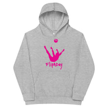 Load image into Gallery viewer, Kids Fleece Hoodie - Pink Trick Shot Logo
