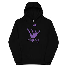 Load image into Gallery viewer, Kids Fleece Hoodie - Purple Trick Shot Logo