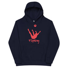 Load image into Gallery viewer, Kids Fleece Hoodie - Red Trick Shot Logo