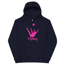 Load image into Gallery viewer, Kids Fleece Hoodie - Pink Trick Shot Logo