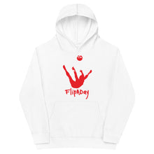 Load image into Gallery viewer, Kids Fleece Hoodie - Red Trick Shot Logo