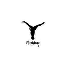 Load image into Gallery viewer, Sticker - Black Split Leg Logo