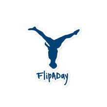 Load image into Gallery viewer, Sticker - Blue Split Leg Logo