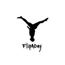 Load image into Gallery viewer, Sticker - Black Split Leg Logo