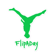 Load image into Gallery viewer, Sticker - Green Split Leg Logo