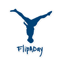 Load image into Gallery viewer, Sticker - Blue Split Leg Logo