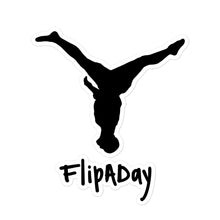 Load image into Gallery viewer, Sticker - Black Split Leg Logo