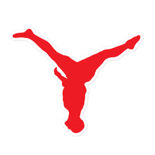 Load image into Gallery viewer, Sticker - Red Split Leg Silhouette