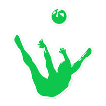 Load image into Gallery viewer, Sticker - Green Trick Shot Silhouette