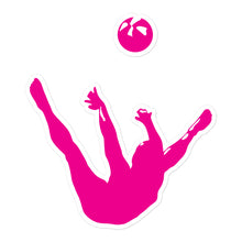 Load image into Gallery viewer, Sticker - Pink Trick Shot Silhouette