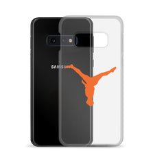 Load image into Gallery viewer, Samsung Case - Orange Split Leg Logo