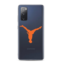 Load image into Gallery viewer, Samsung Case - Orange Split Leg Logo