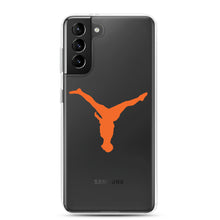 Load image into Gallery viewer, Samsung Case - Orange Split Leg Logo