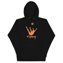 Load image into Gallery viewer, Unisex Hoodie - Orange Trick Shot Logo