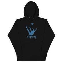 Load image into Gallery viewer, Unisex Hoodie - Blue Trick Shot Logo