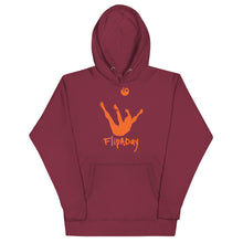 Load image into Gallery viewer, Unisex Hoodie - Orange Trick Shot Logo