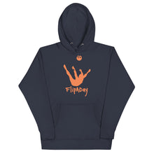 Load image into Gallery viewer, Unisex Hoodie - Orange Trick Shot Logo