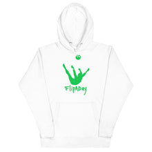 Load image into Gallery viewer, Unisex Hoodie - Green Trick Shot Logo