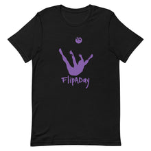 Load image into Gallery viewer, Short-Sleeve Unisex T-Shirt - Purple Trick Shot Logo