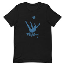 Load image into Gallery viewer, Short-Sleeve Unisex T-Shirt - Blue Trick Shot Logo