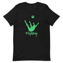 Load image into Gallery viewer, Short-Sleeve Unisex T-Shirt - Green Trick Shot Logo