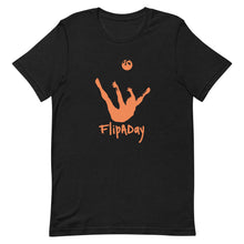 Load image into Gallery viewer, Short-Sleeve Unisex T-Shirt - Orange Trick Shot Logo