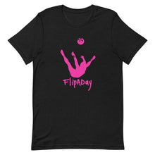 Load image into Gallery viewer, Short-Sleeve Unisex T-Shirt - Pink Trick Shot Logo