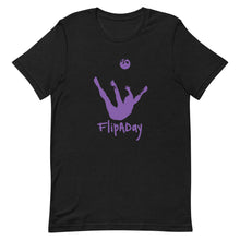 Load image into Gallery viewer, Short-Sleeve Unisex T-Shirt - Purple Trick Shot Logo