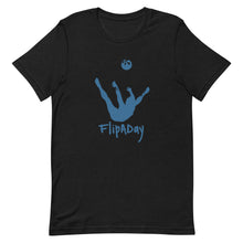 Load image into Gallery viewer, Short-Sleeve Unisex T-Shirt - Blue Trick Shot Logo