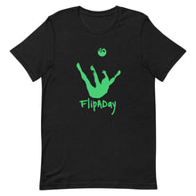 Load image into Gallery viewer, Short-Sleeve Unisex T-Shirt - Green Trick Shot Logo