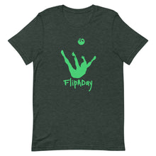 Load image into Gallery viewer, Short-Sleeve Unisex T-Shirt - Green Trick Shot Logo