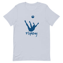 Load image into Gallery viewer, Short-Sleeve Unisex T-Shirt - Blue Trick Shot Logo