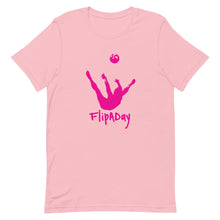 Load image into Gallery viewer, Short-Sleeve Unisex T-Shirt - Pink Trick Shot Logo