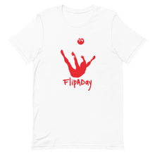 Load image into Gallery viewer, Short-Sleeve Unisex T-Shirt - Red Trick Shot Logo